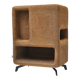 Cabinet — sculptural storage object handcrafted by Zachte Zaken.
