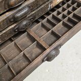 Printing cabinet circa 1900