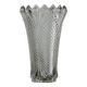Crystal vase size - Diamond point pattern