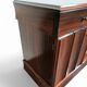 Luciano Frigerio Credenza "Tartaro" in Padouk