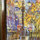 Vintage painting of Paris's grand avenues.