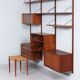 Royal System by Poul Cadovius for Cado, 1960s – Teak Wall System, 14-Piece