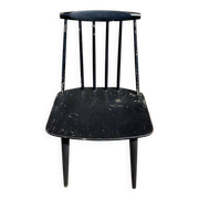Mid Century Chair Folke Pålsson J77 for FDB Møbler 1960s Design