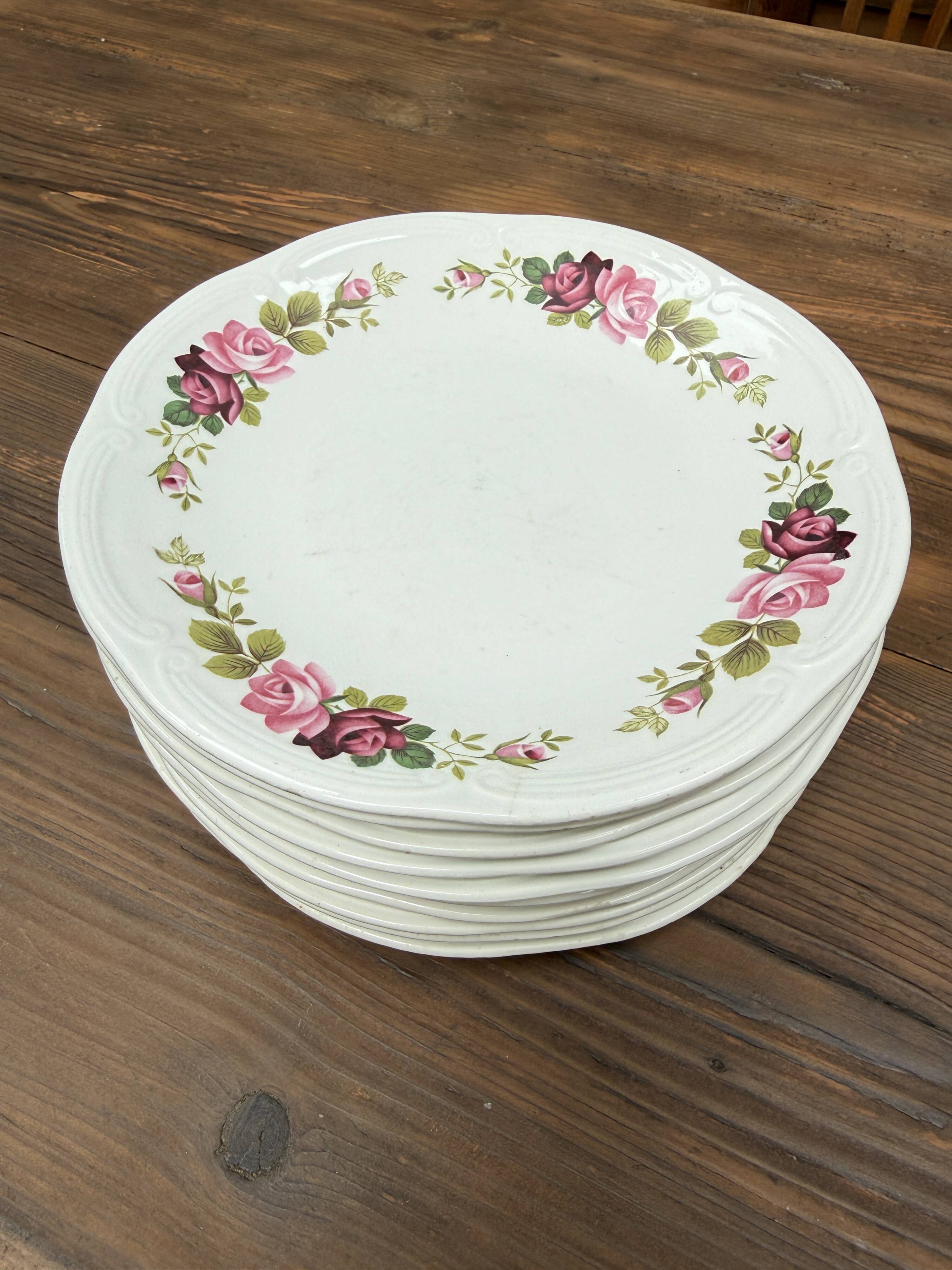 Flat plates Gien Champs