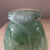 Vintage glass paste vase