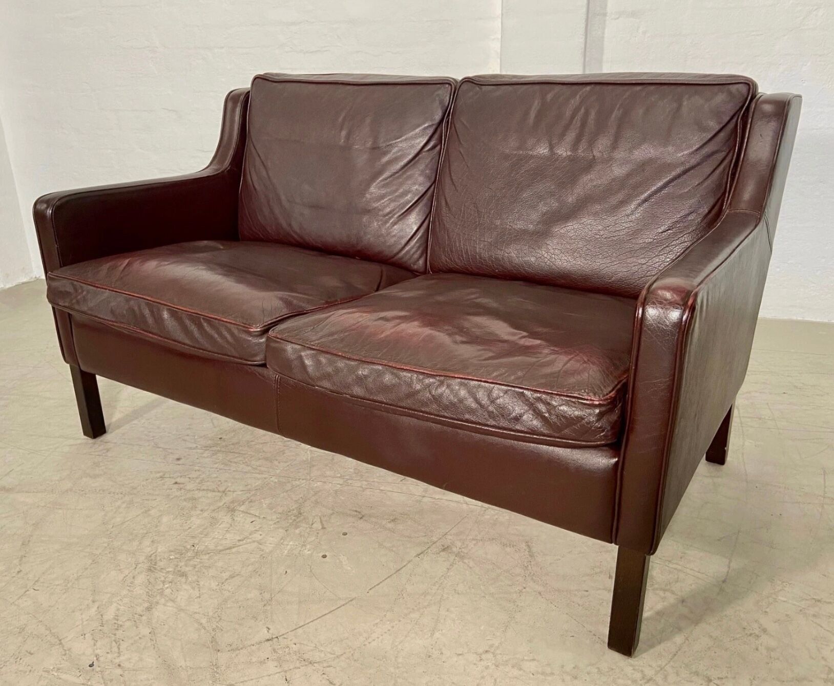 Danish vintage mid-century Stouby 2 seater sofa 1960s