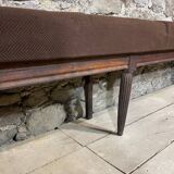 Parisian bistro bench