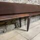 Parisian bistro bench