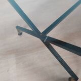 Table basse vintage verre