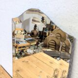 Bevelled mirror 57x35cm