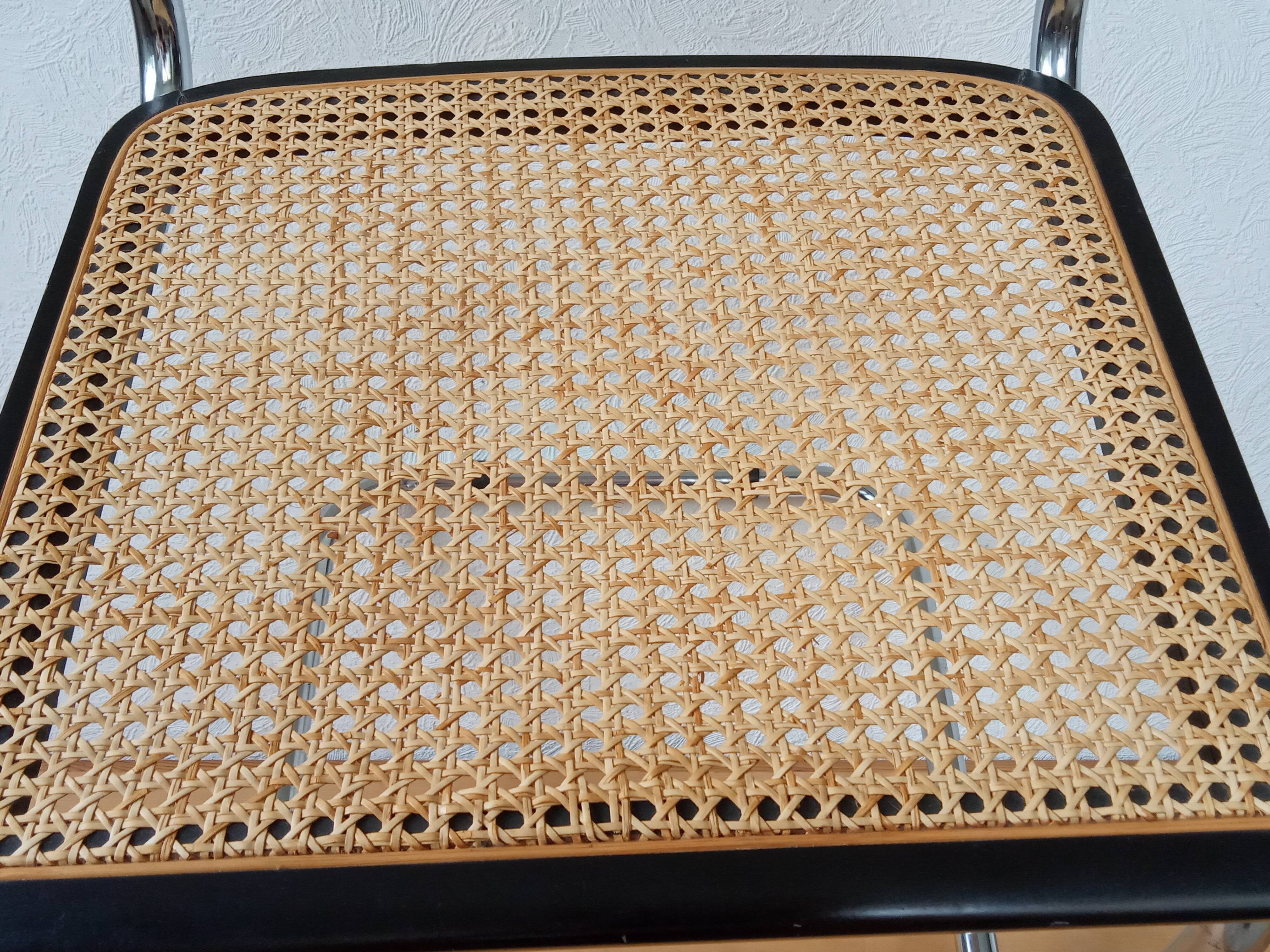 Chair Marcel Breuer B32 Italian edition 70s