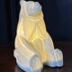 Petite lampe Art Déco ours polaire
