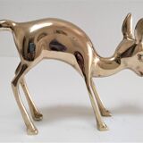 Solid brass doe 80s