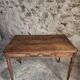 French antique writing desk in walnut, Louis XVI style, late 19th century, circa 1880–1900.