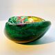 Cendrier en verre de Murano en forme de cœur