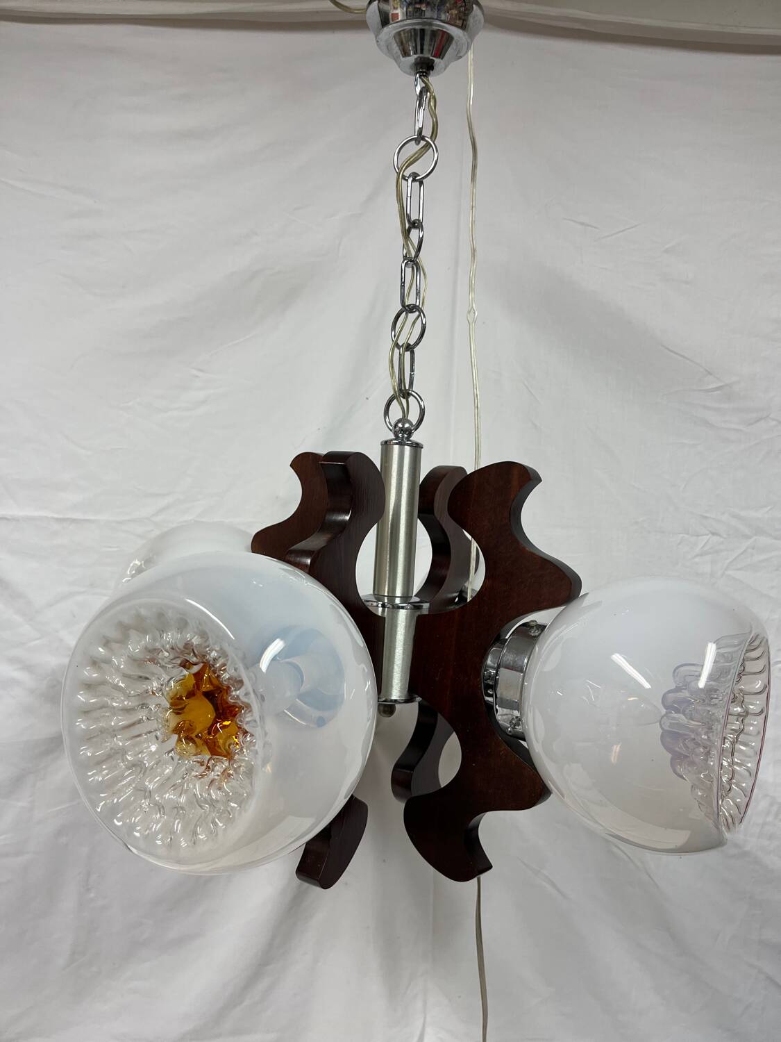 Mazzega design chandelier 1970