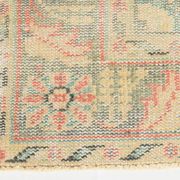 6x8 Peach Red & Yellow Vintage Rug,  181x260Cm