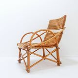 Vintage Bamboo armchair - 20th
