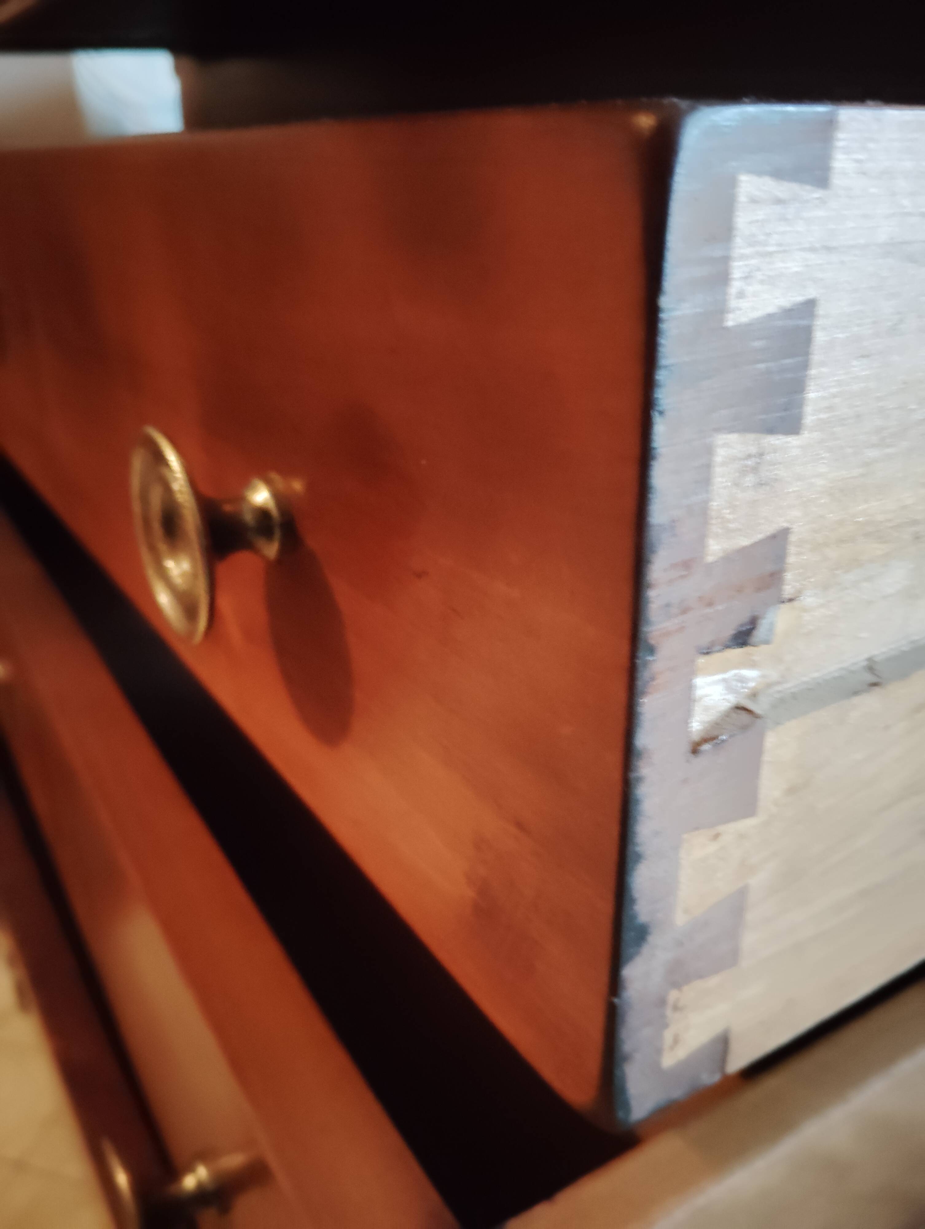 Small Louis Philippe-inspired chest of drawers