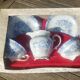 Porcelain tea set from the Seltmann weiden-E-Bavaria factory, new Theresia model
