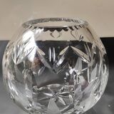 Vintage Nachtmann Spherical Vase. Crystal. Dimensions: 13 x 15 cm