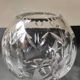 Vase Sphérique Nachtmann vintage. En cristal. Dim 13 x 15 cm