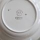 6 vintage Céranord "Cheverny" porcelain deep plates - Floral pattern