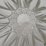 Vase en verre, motif "épis de blé"