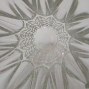 Vase en verre, motif "épis de blé"