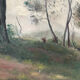 The clearing, oil on canvas "Memory of my brother Pierre 1898"