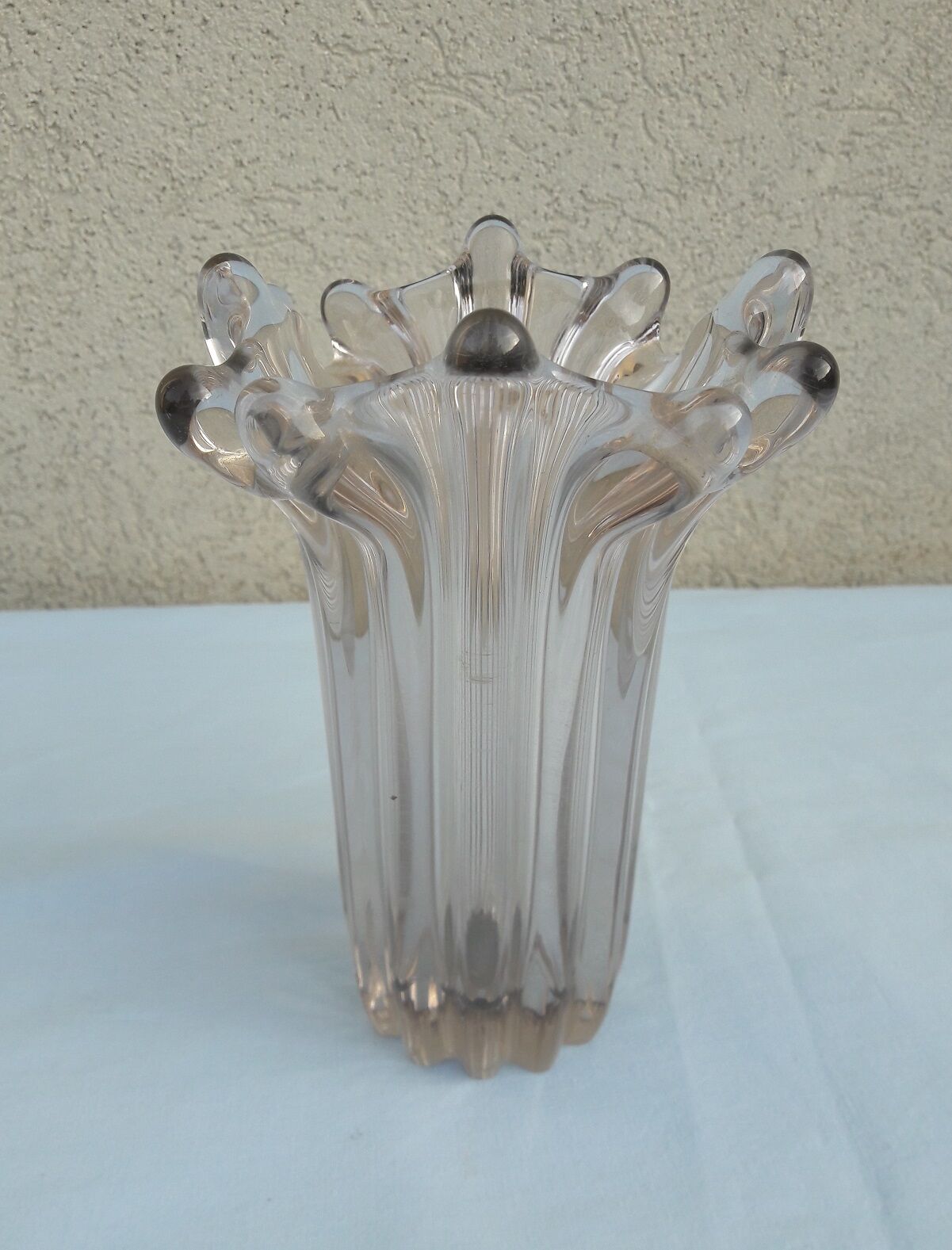 Vase en cristal