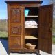 Solid oak wardrobe, Renaissance style