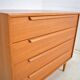 Chest of drawers by WK Möbel 1960s teak sideboard vintage Scandinavian