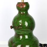 Michel Argans 1990 ceramic anthropomorphic lamp