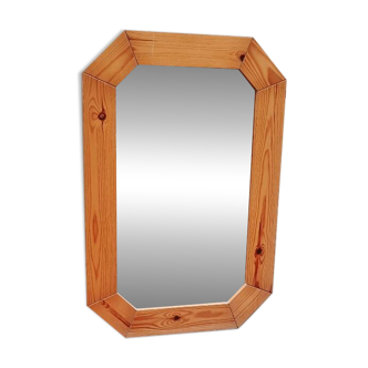 Scandinavian pine mirror