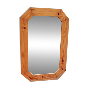 Miroir scandinave en pin