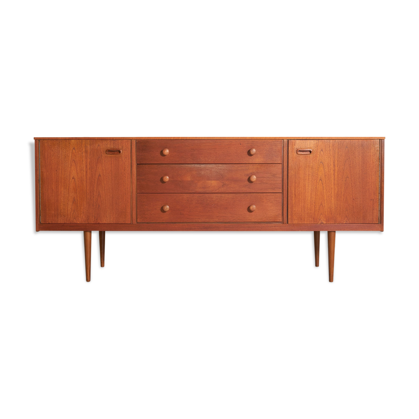 Teak sideboard, Scandinavian style, 183cm
