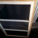 Imposte vitré 103x60 cloison verrière Art Déco