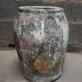 Old terracotta pot