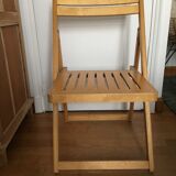 Pair of chairs folding vintage