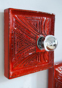 Wall lamps of the years 70
