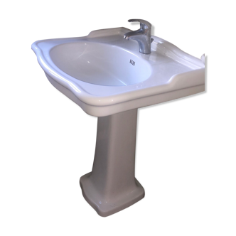 Old earthenware washbasin