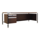 Rosewood desk by Ico and Luisa Parisi, MIM Roma, 1970s