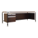 Rosewood desk by Ico and Luisa Parisi, MIM Roma, 1970s
