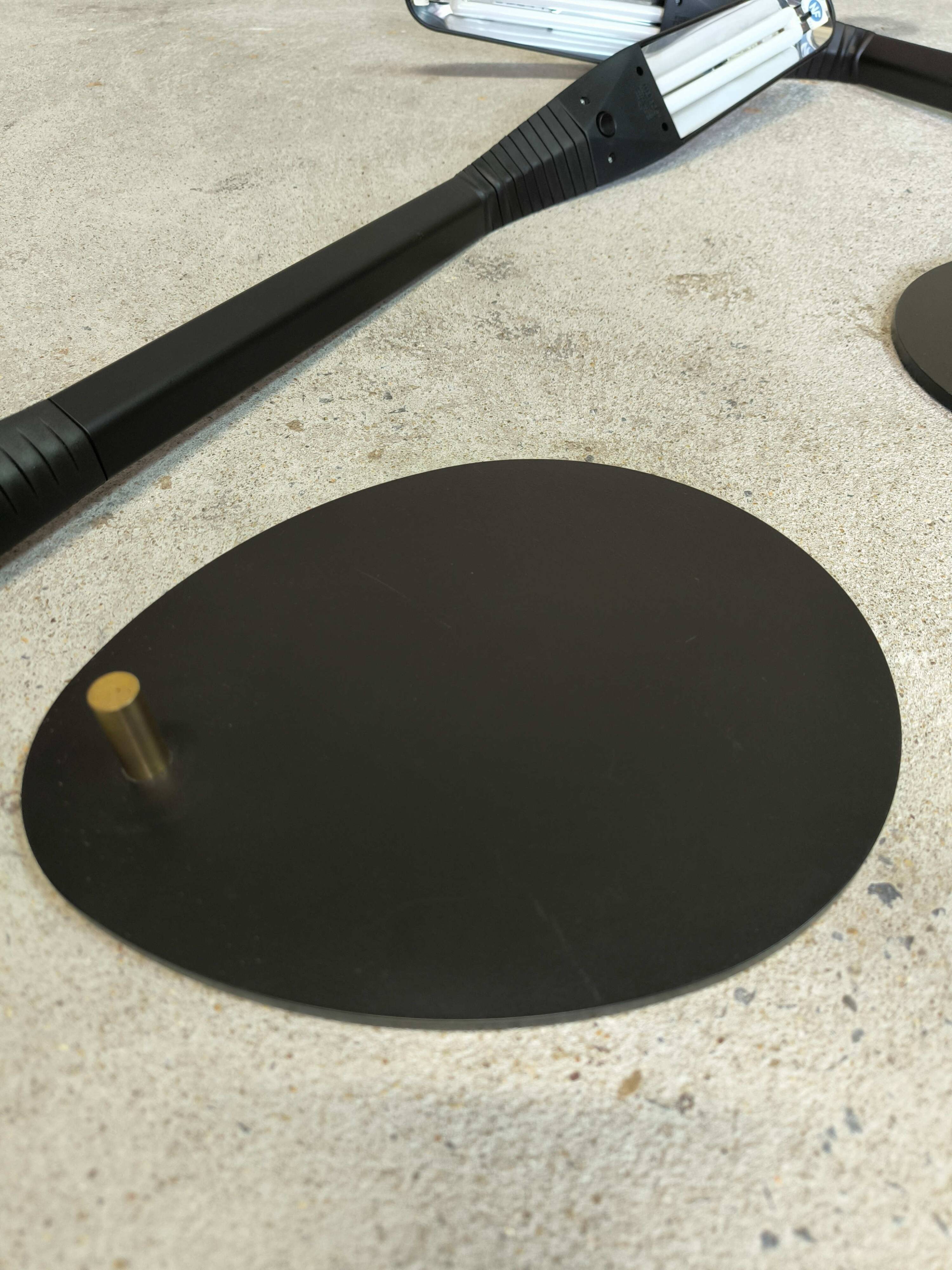 Pair of cobra lamps by Philippe Michel for Manade