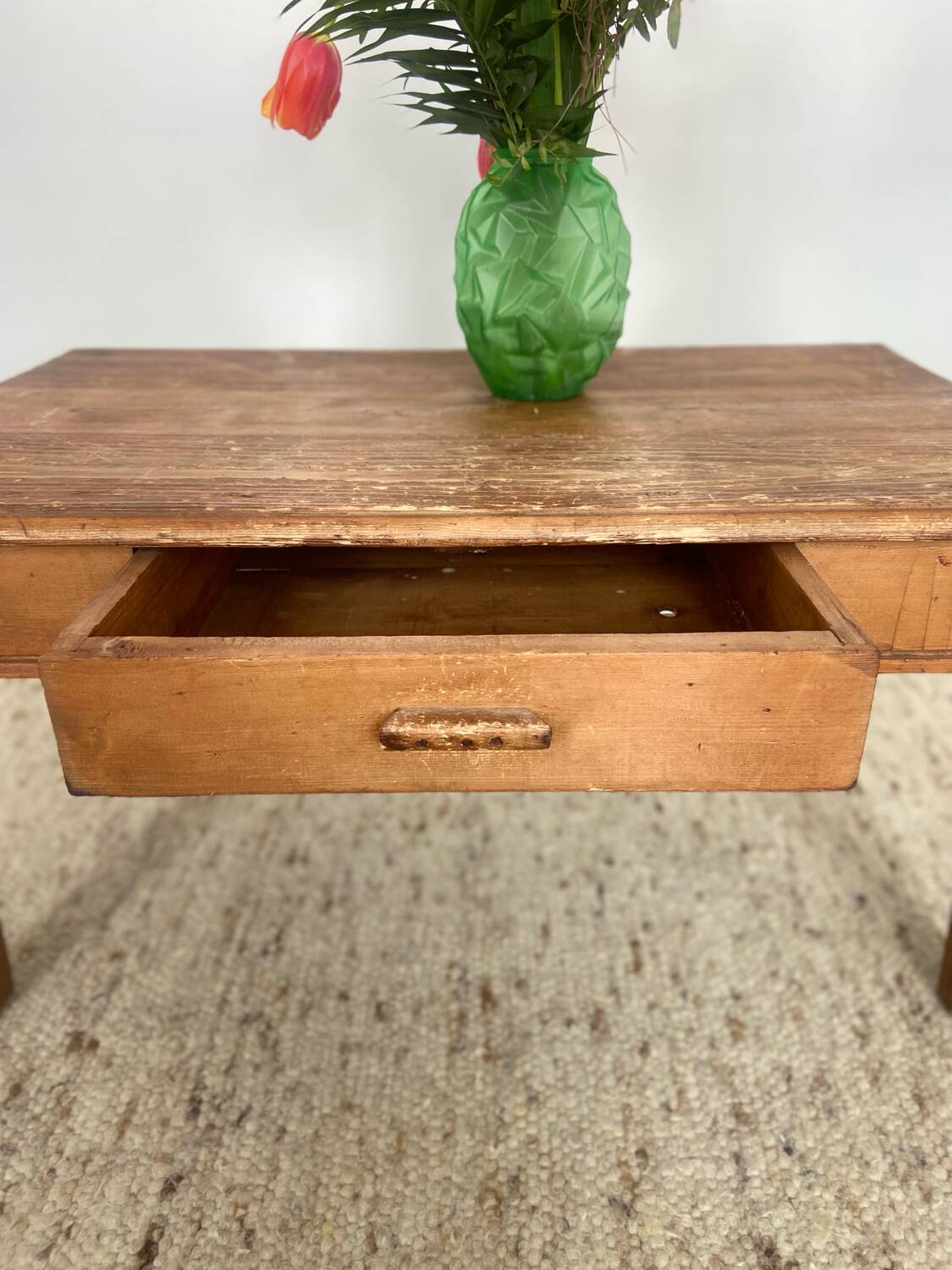 Vintage wooden coffee table