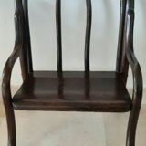 Thonet children's armchair in Art Deco wood