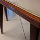 Vintage compass and leatherette chairs