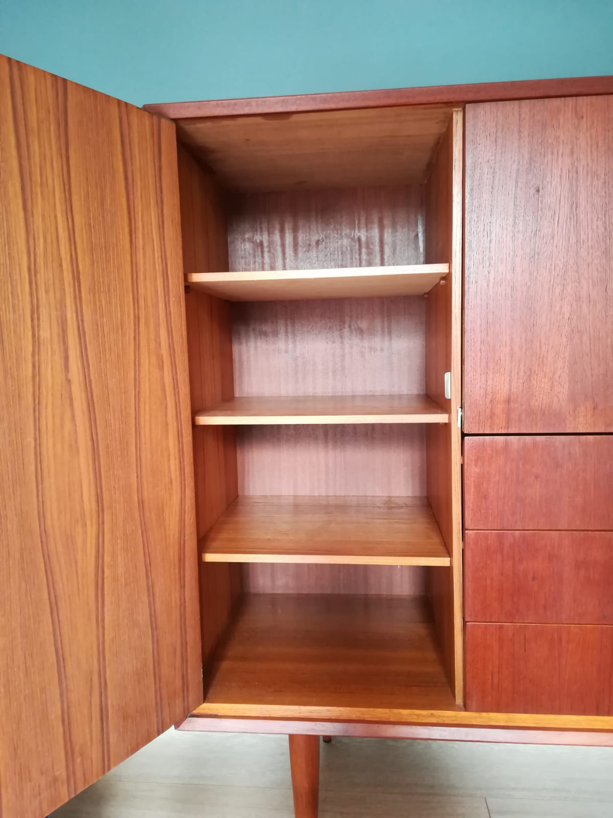 High buffet in teck by GLF Scandinavia