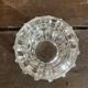 Pair of Antique Candle Holders Design FRANTISEK VIZNER Czech Moulded Glass 6